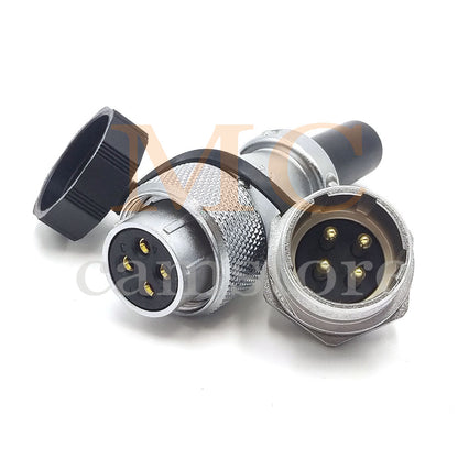 WEIPU WS20 Aviation Connector, 2 3 4 5 6 7 8 9 12 15pin Industrial Electrical Power Cable Plug Socket