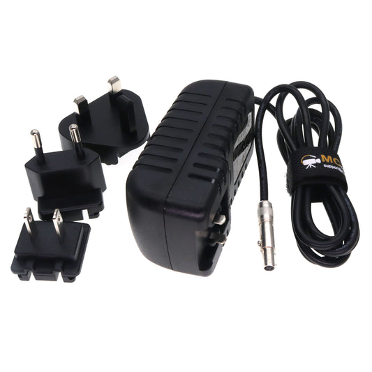 Wall AC to DC 12V 3A Power Adapter for Convergent Design Odyssey 7 7Q 7Q+ & Apollo Monitor Recorder
