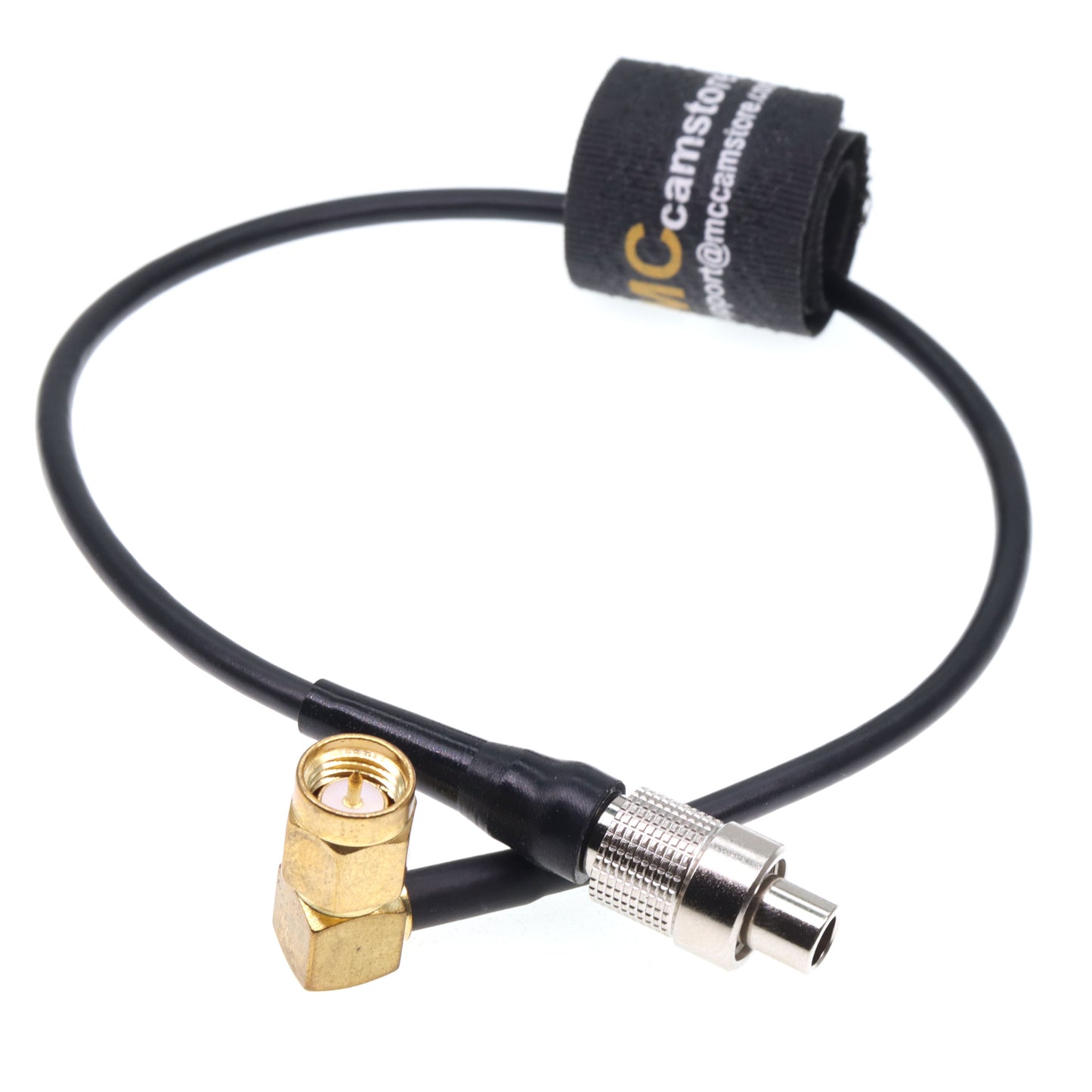Signal Cable FVS.00.250 Coaxial Plug to Right Angle SMA for Sennheiser 3041 Receiver