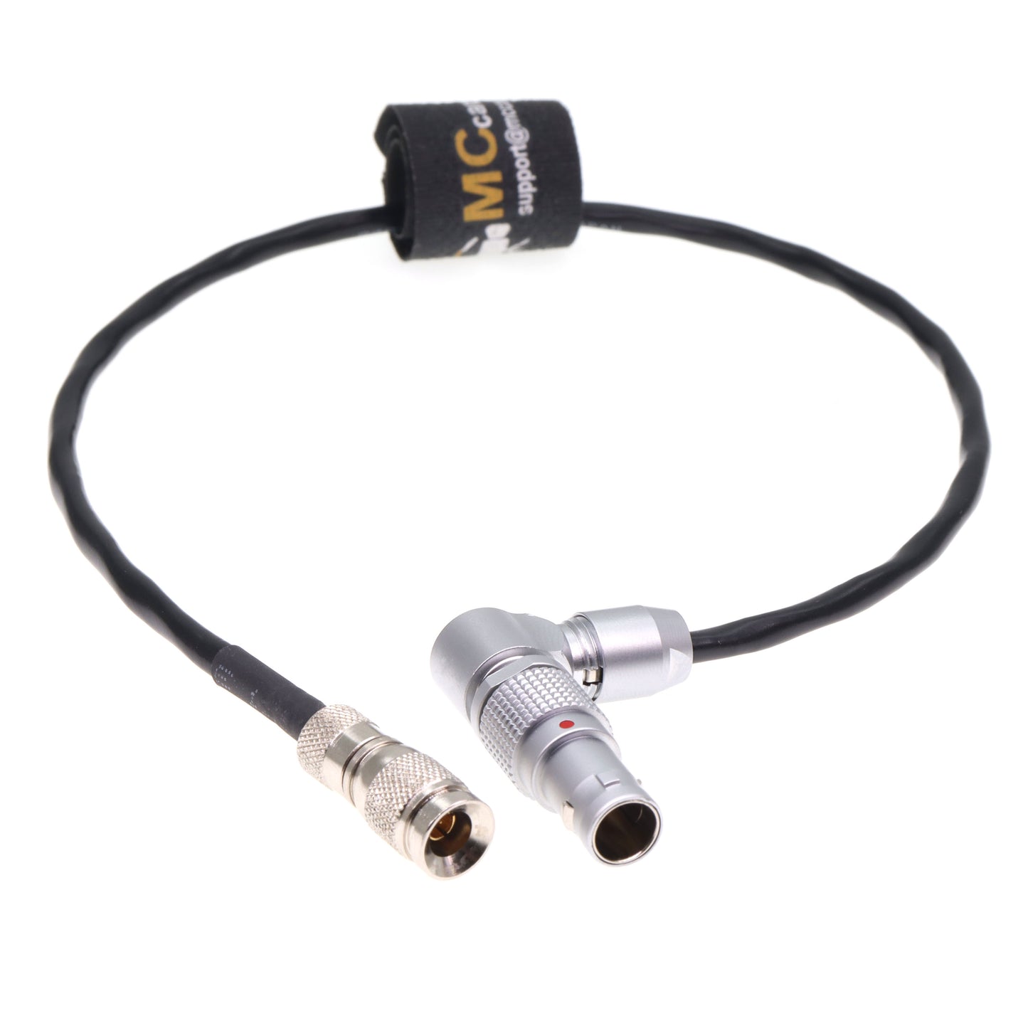 DIN 1.0/2.3 to Rotatable 0B 5 Pin Timecode Cable for Ultrasync One for Sound Devices 633 Time Code Sync