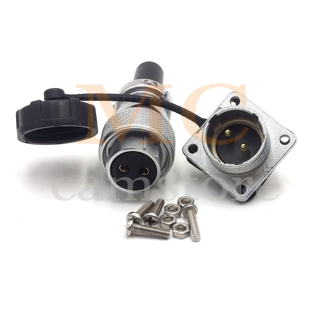 WEIPU WS20 Aviation Connector, 2 3 4 5 6 7 8 9 12 15pin Industrial Electrical Power Cable Plug Socket