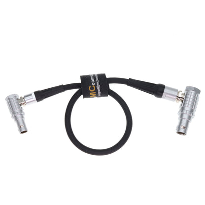 Angle Ronin 2 Power 6 Pin 4+2 to Angle 0B 2 Pin for DJI Ronin 2 to Teradek Bolt Pro 2pin PWR IN Power Cable