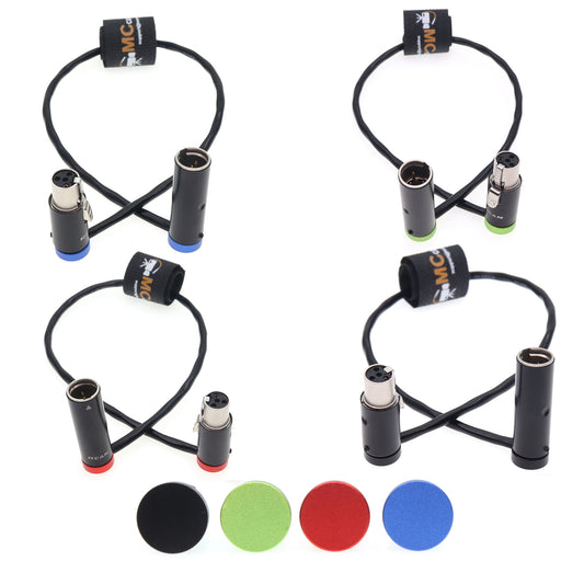 Shure Microphone Extension Cable TA4F 4pin Female To TA4M 4pin Male