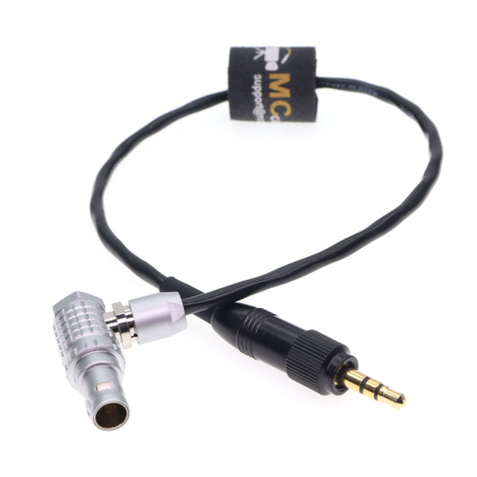 Audio Cable 0B 6 Pin to Locking 3.5mm TRS for Sony D11 Receiver for ARRI Alexa 35 Mini LF Camera
