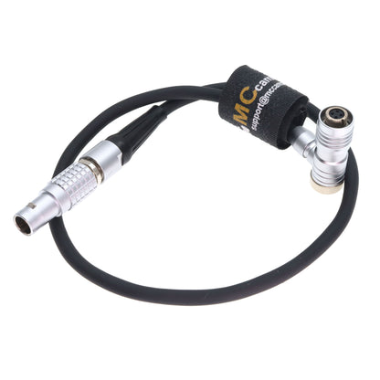 Power Cable for ARRI Alexa and Z CAM E2 F6 Camera 2pin to PortKeys BM5 BM7 HH7 HS7T Monitor 4 Pin Right Angle Female