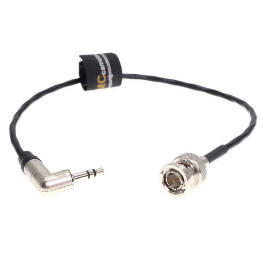 Timecode Cable Tentacle Sync 3.5mm TRS to BNC for Canon C70 C300 MK II C500 for Sony F55 FX9 FX6 Time Code Sync