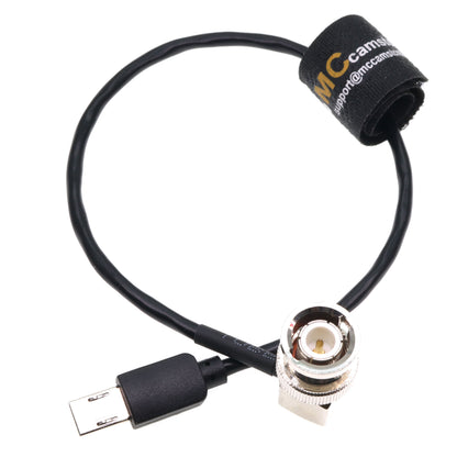 BNC to Micro USB Time Code Sync Cable for Sony FX3 FX30 A7S3 A1 Camera, for Zaxcom Zoom F8 F8N