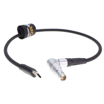 Ronin RS3 RS4 Type-C to RED Komodo 6K Camera Rotatable 2 pin Female Power Cable for DJI Ronin RS3 RS4 USB-C