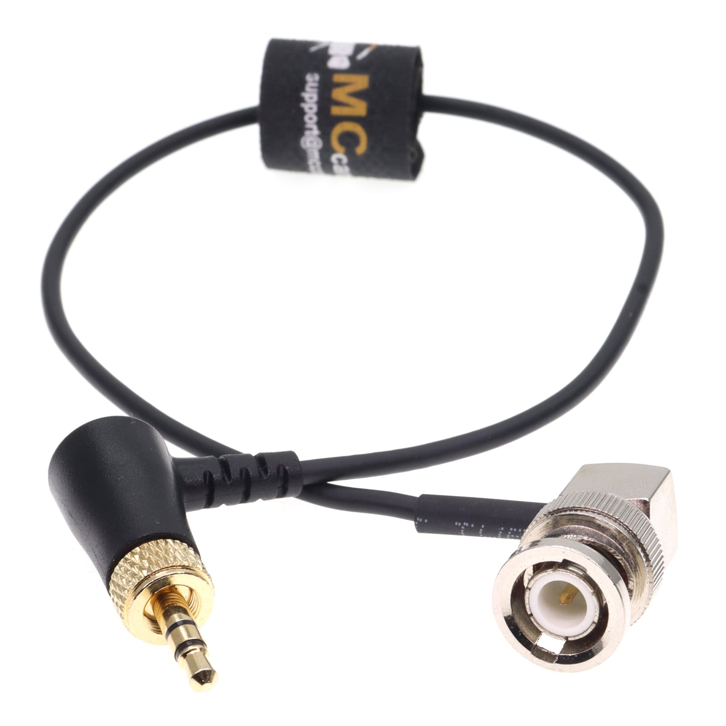 BNC to 3.5mm TRS Timecode Cable for Canon C70 F55 FX9 Zaxcom Zoom F4 F8 F8n from Deity TC-1 Time Code Generator Box