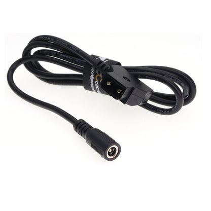 D-tap to DC Cable, Power Tap DTap BTap Plug to DC 5.5 * 2.5mm Female Plugs for Lights Lamps Monitors Cameras and DSLR More Camcorder Devices