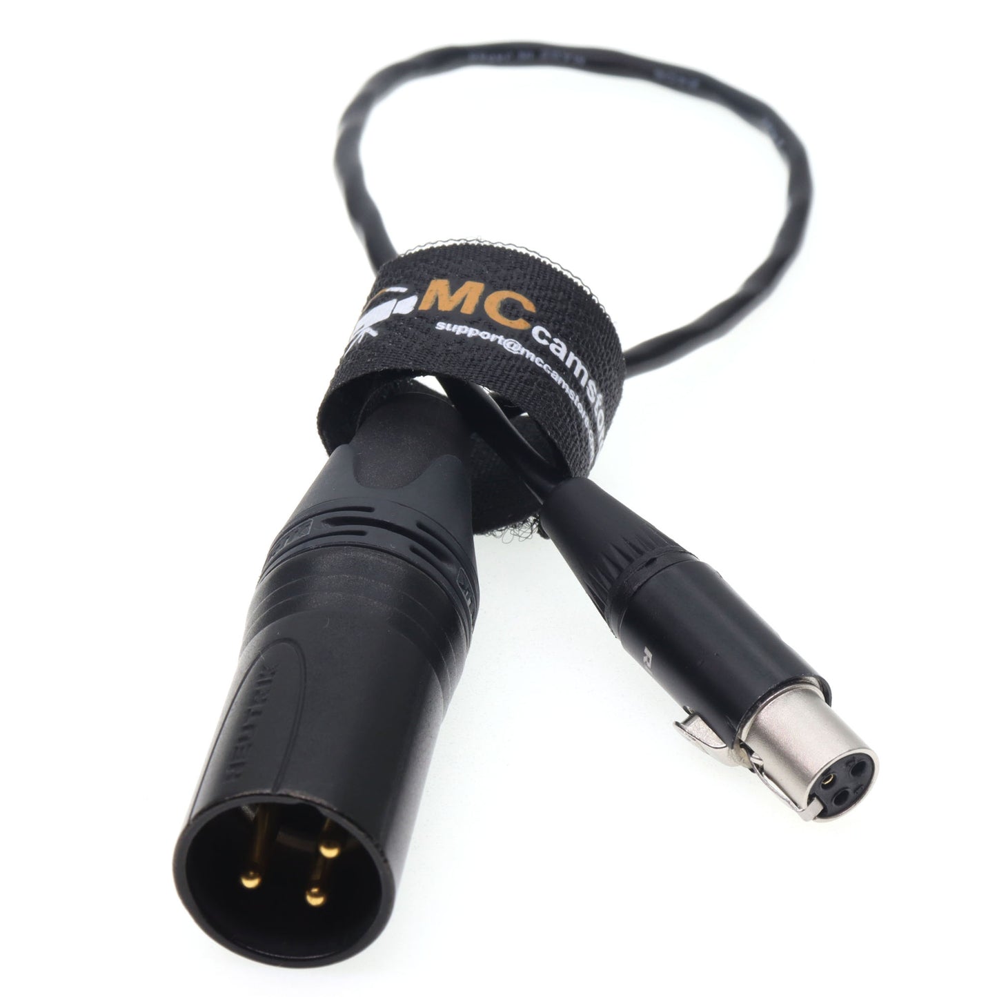 TA3F 3pin Female To XLR 3pin Male with  SOMMER SOD-14 Audio Cable for SCORPIO Link Lectrosonics