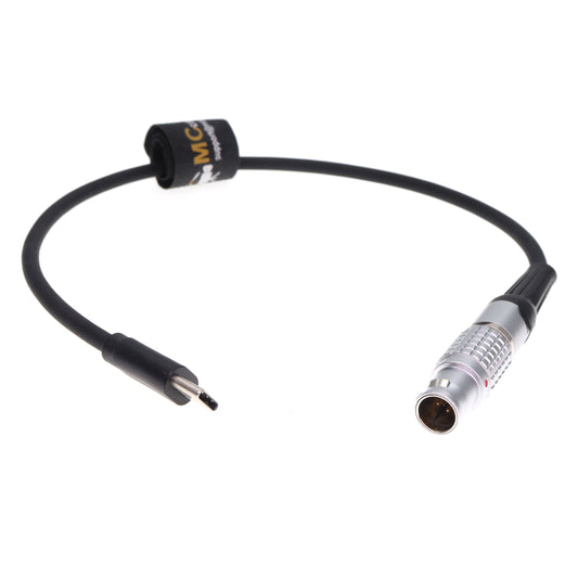 Power Cable 6 Pin (4+2) Male to USB-C for DJI Ronin 2 to Type-C Power for DJI Focus Pro SDR Transmission Power Cable for Tilta Nucleus-N2 Power Cable