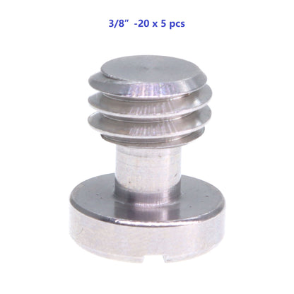 1/4"-20 3/8"-16 M3 Screw Adapter For Camera SLR DLSR Shoulder Quick Release Kit
