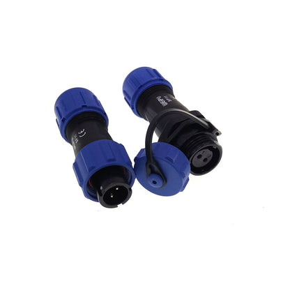 WEIPU SP11 IP68 Waterproof Connector, 2 3 4 5pin Thread Nut Panel Mount / Cable to Cable Power Plug Socket