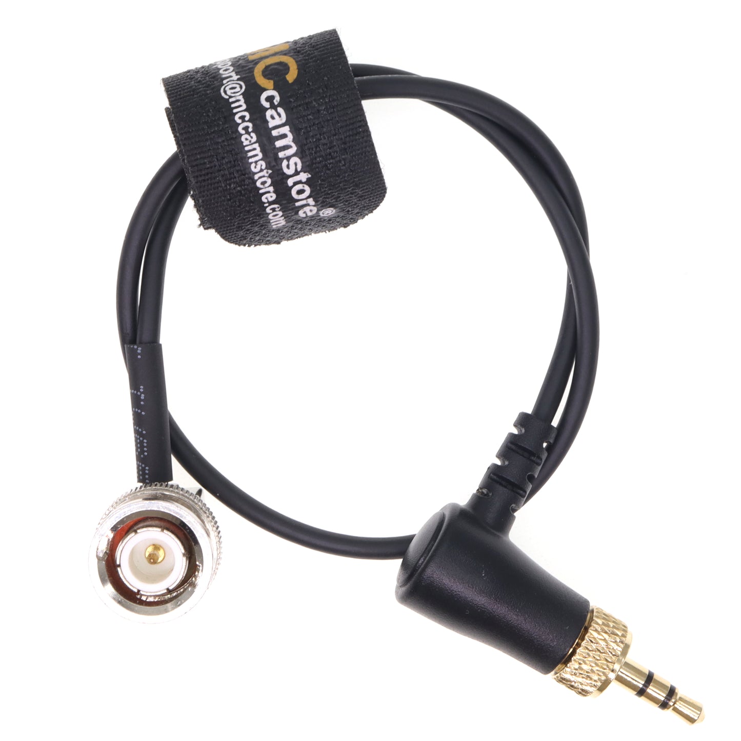 BNC to 3.5mm TRS Timecode Cable for Canon C70 F55 FX9 Zaxcom Zoom F4 F8 F8n from Deity TC-1 Time Code Generator Box