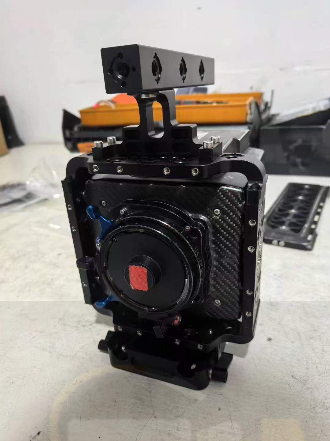 Top Handle Grip Vertical cage for ARRI mini miniLF, Camcorder Video Cage Rig Kit Film Making Movie System with Top Handle