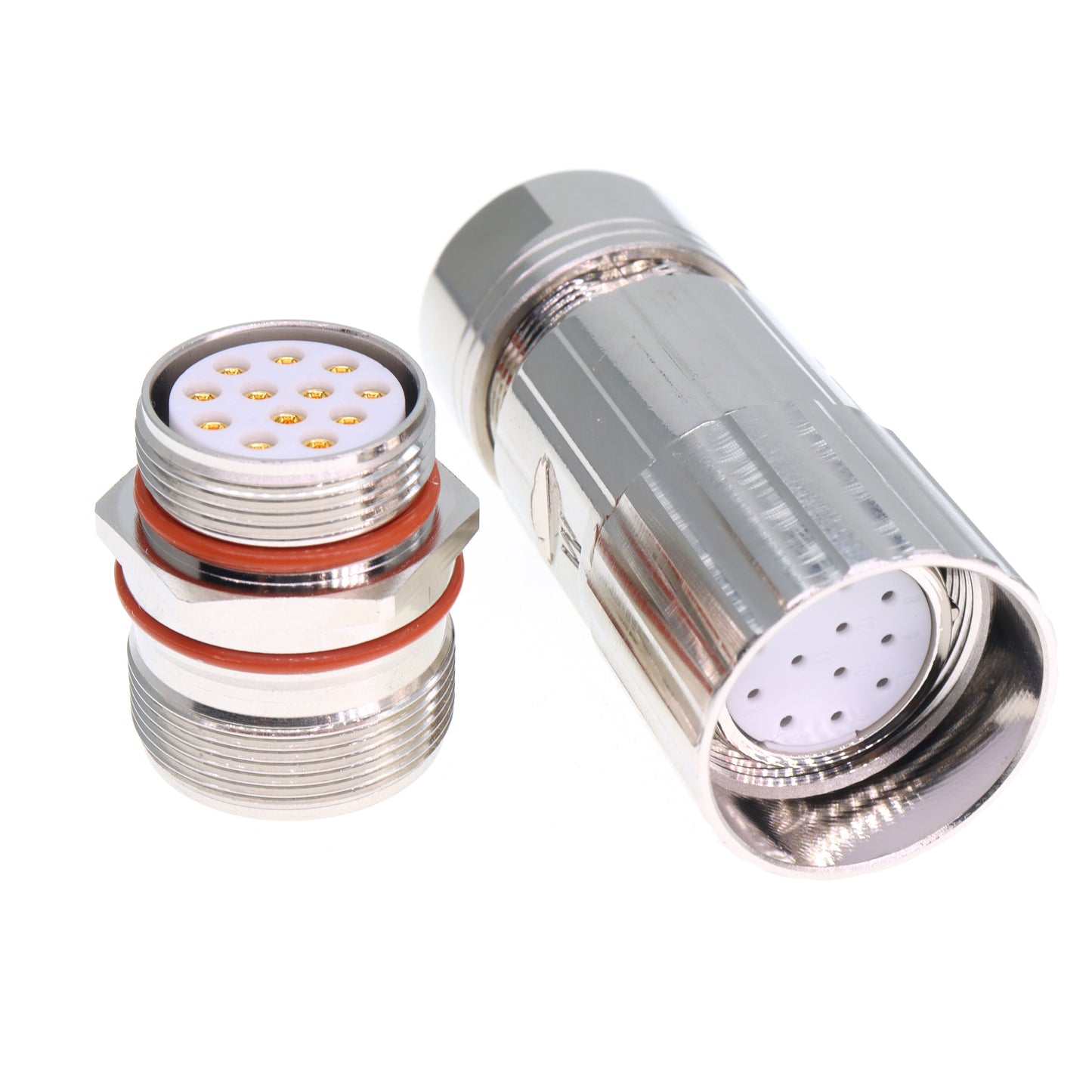 M23 12 Pin Servo Motor Signal Feedback Encoder Connector M623 12 Wire Female Plug for Heidenhain M23-12P