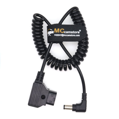 D Tap To DC 2.5 Power Cable for For Blackmagic Atomos SmallHD KiPRO Ikan Monitor Dc 12v Power Cord