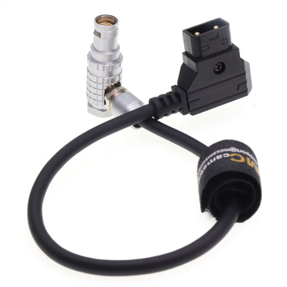 RED DSMC2 D-tap to 1B 6 Pin Female Right Angle Power Cable for RED Komodo-X| V-Raptor| Scarlet| Epic| Helium| Weapon Camera, for DJI Ronin 4D