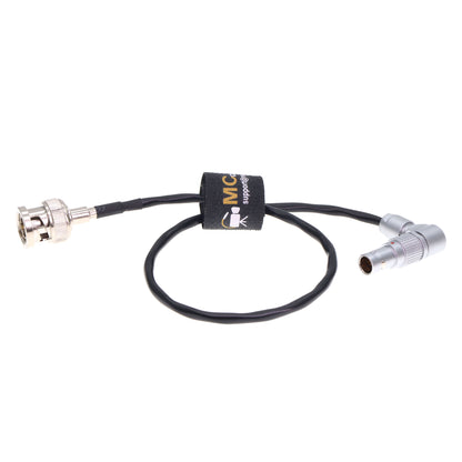 Timecode Sync Cable BNC to EXT 9 Pin for RED Komodo 6K Camera Sound Devices ZAXCOM