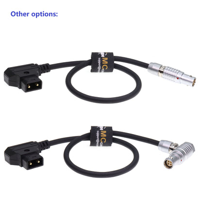 D-TAP to FHK 1B 4 Pin Right Angle Female Power Cable for Canon C300 Mark II C200 Camera