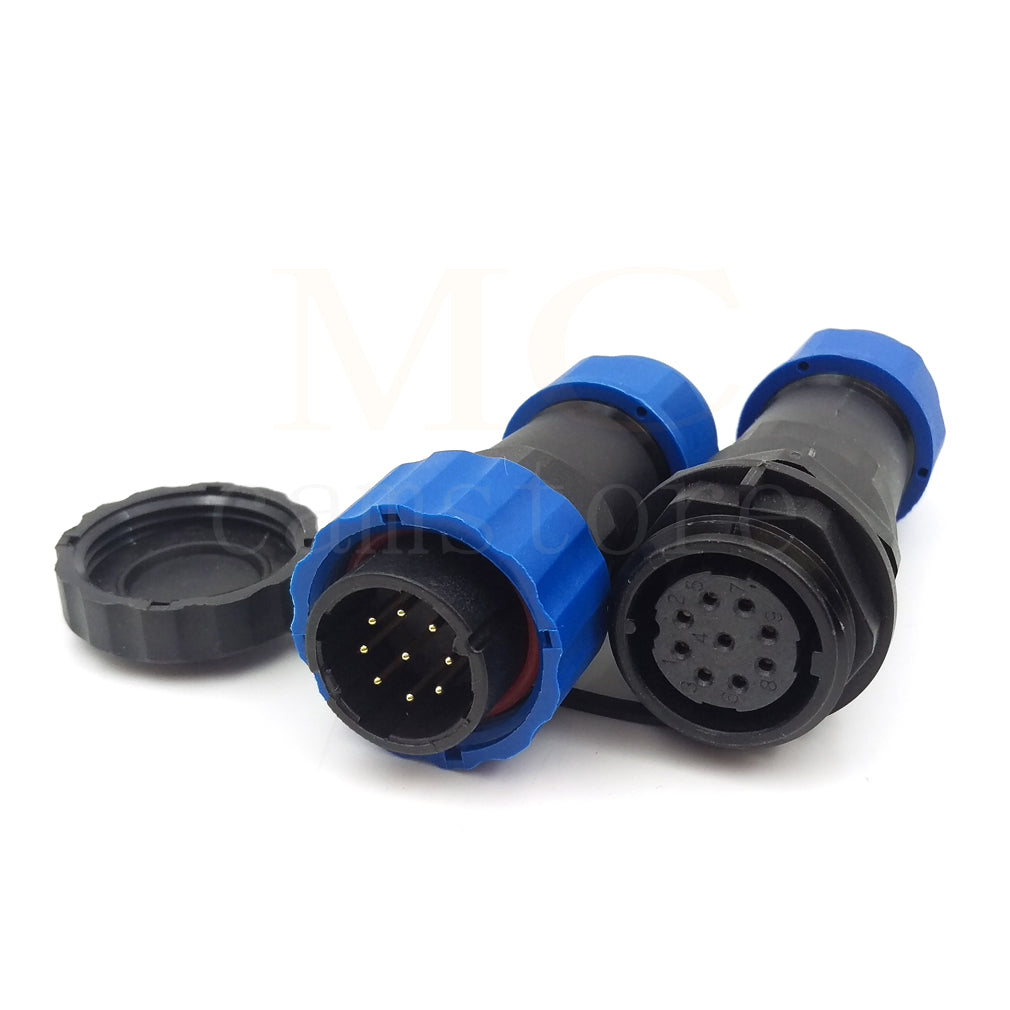 SD20 IP68 Waterproof Connector, 1 - 14 pin IP68 Aviation Power Connector