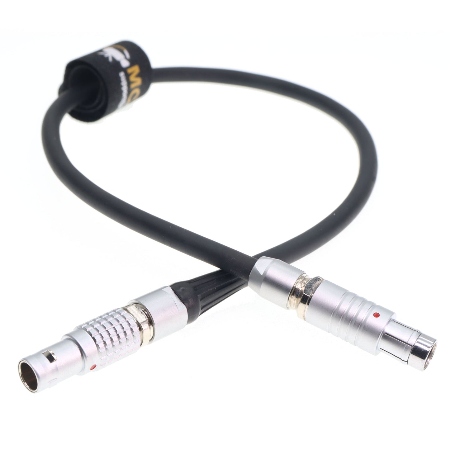 RS 3 Pin Male to 2 Pin Male Power Cable for ARRI Alexa Camera to Teradek Bolt Pro 1000/3000ft SmallHD Monitor