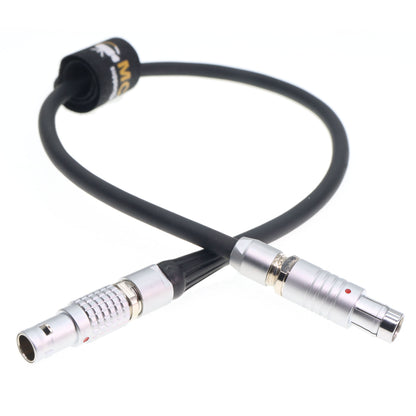RS 3 Pin Male to 2 Pin Male Power Cable for ARRI Alexa Camera to Teradek Bolt Pro 1000/3000ft SmallHD Monitor