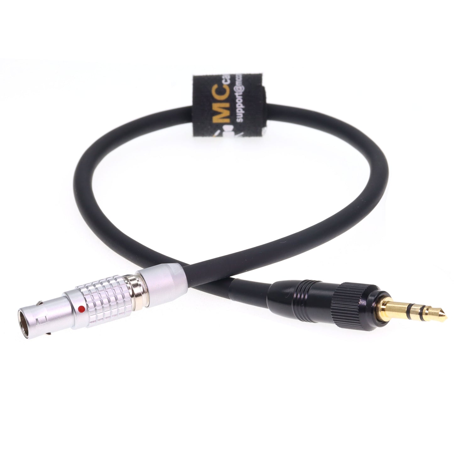 Locking 3.5mm to 9-Pin Timecode Input Cable Compatible with RED Komodo Photography Accessories for Deity C17 Sound Devices and Ambient
