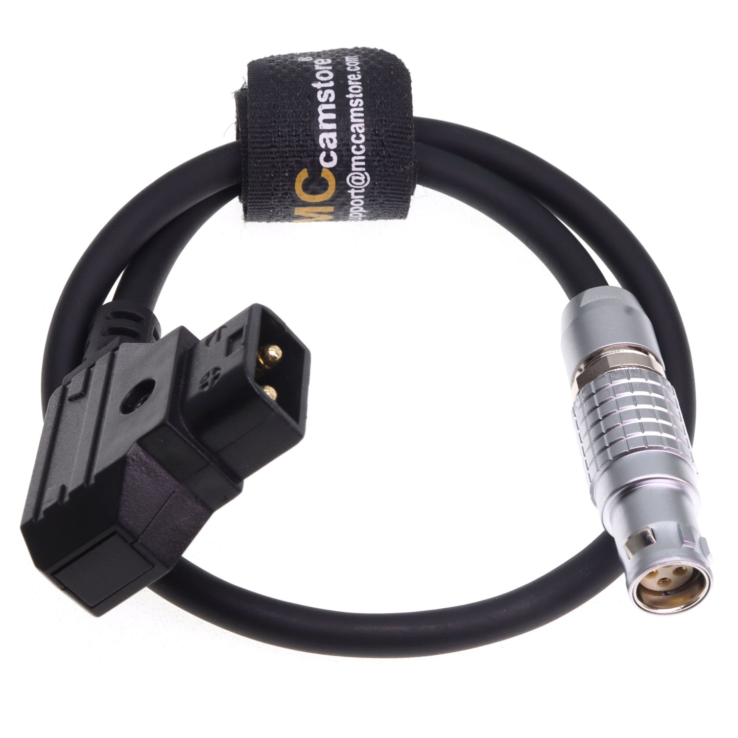 D-TAP to FGK 1B 4 Pin Female Power Cable for Canon C300 Mark II C200 Camera