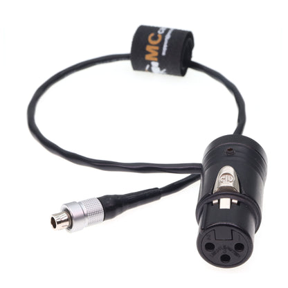 FVB 00 3 Pin Male Plug To Low Profile XLR 3 Pin Female Audio Cable for Sennheiser SK2000 Transmitter
