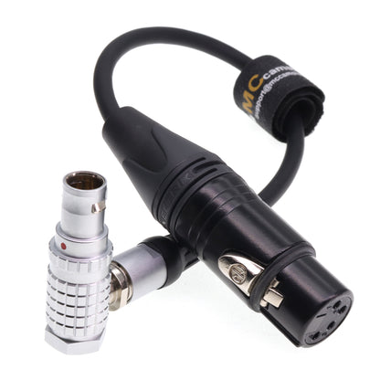 XLR 4 Pin Female to 1B 6 Pin Power Cable for DJI Ronin 2 Gimbal Stabilizer for Canon C300 MKIII C400 C500 Camera