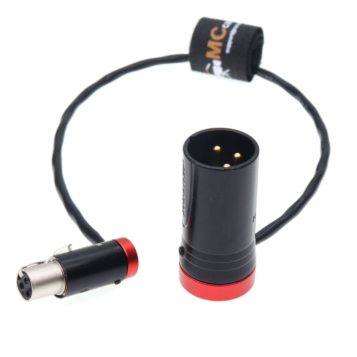 Low Profile TA3F to XLR 3 Pin Male Audio Cable for Lectrosonics Receivers