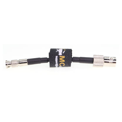 4K 12G SDI Video Cable, HD Micro HDBNC to Standard BNC 75 Ohm Pigtail Extension Coupler for Blackmagic Video Assist 5" Monitor, Micro Studio Camera 4K G2, ATEM Switcher