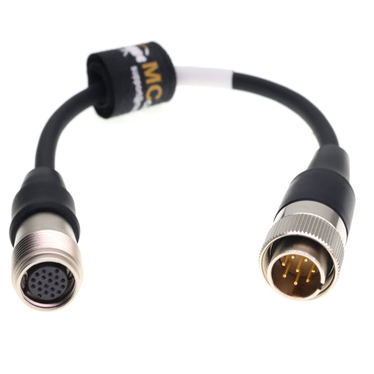 Adapter Cable for Canon ZSD 300D: 20 Pin to 8 Pin Lens