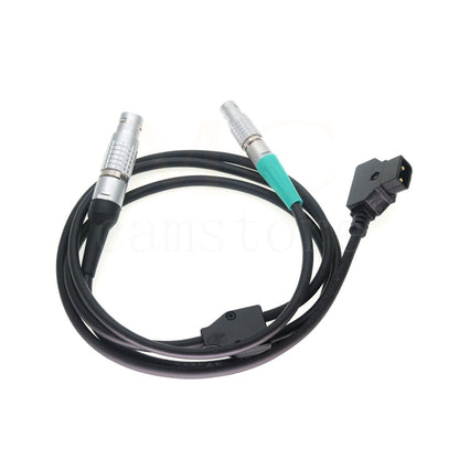 D-tap Power for Preston Micro Force V+F 10 Pin to Heden M26T Analog Motor 4 Pin Y-type power Cable