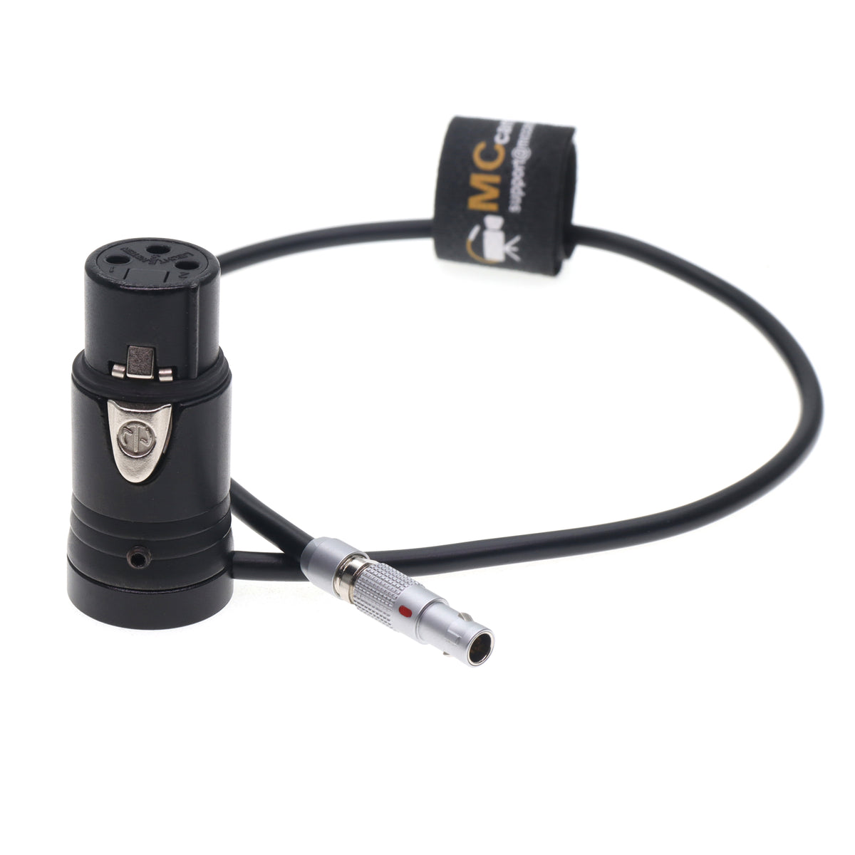 00B 5pin to Low Profile XLR 3 Pin for Shure Mixer Microphone Audio Cable for RED Komodo/V-Raptor Z CAM E2 for ARRI ALEXA Mini Camera