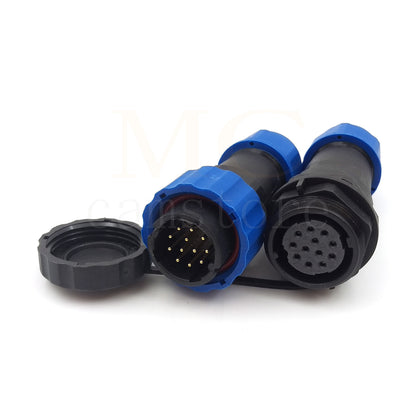 SD20 IP68 Waterproof Connector, 1 - 14 pin IP68 Aviation Power Connector