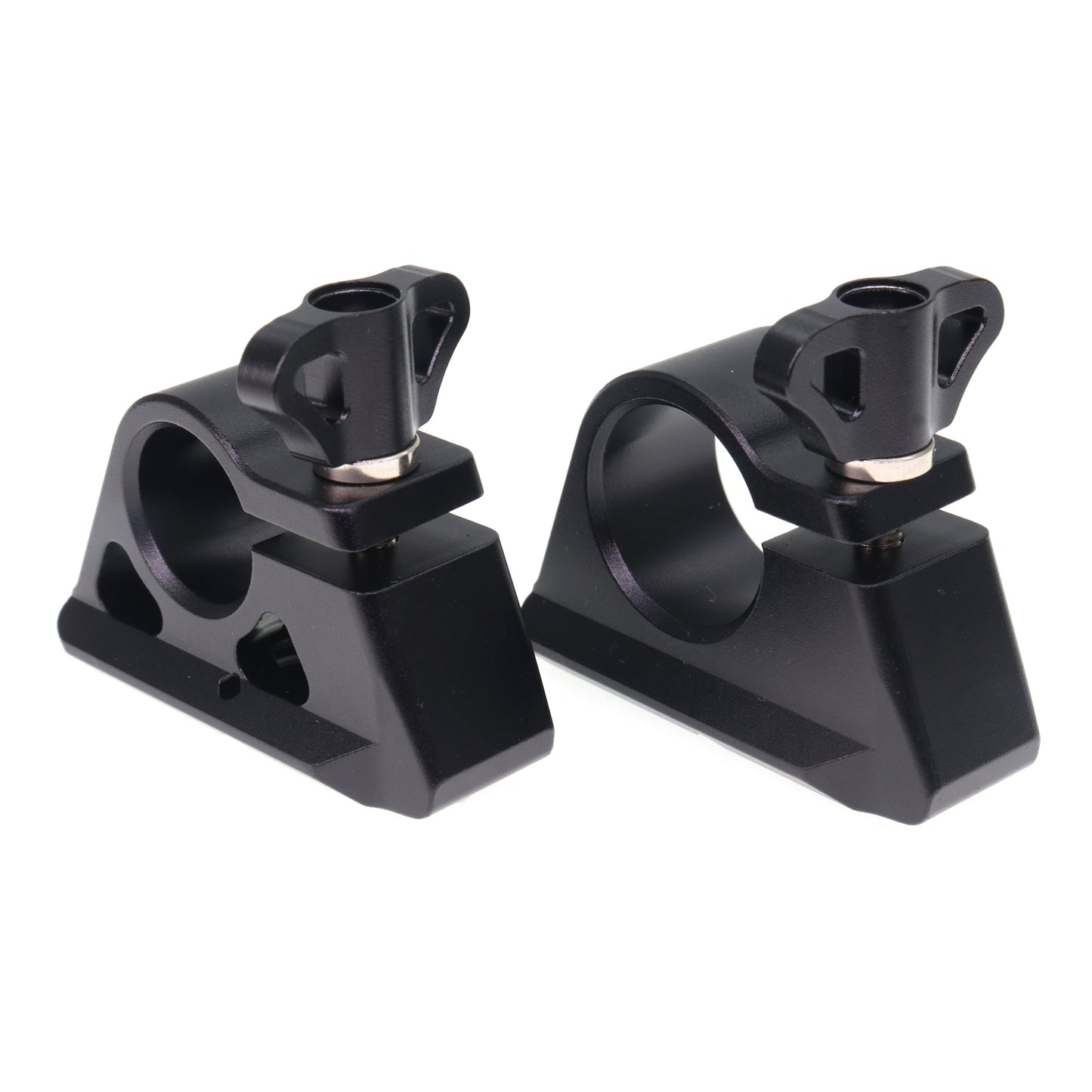 15mm 19mm Fixed Buckle Strap with 1/4" & 3/8" Screw Hole for ARRI RED Camera Wireless Focusing Guide Rail Expansion, Camera Support Adapter