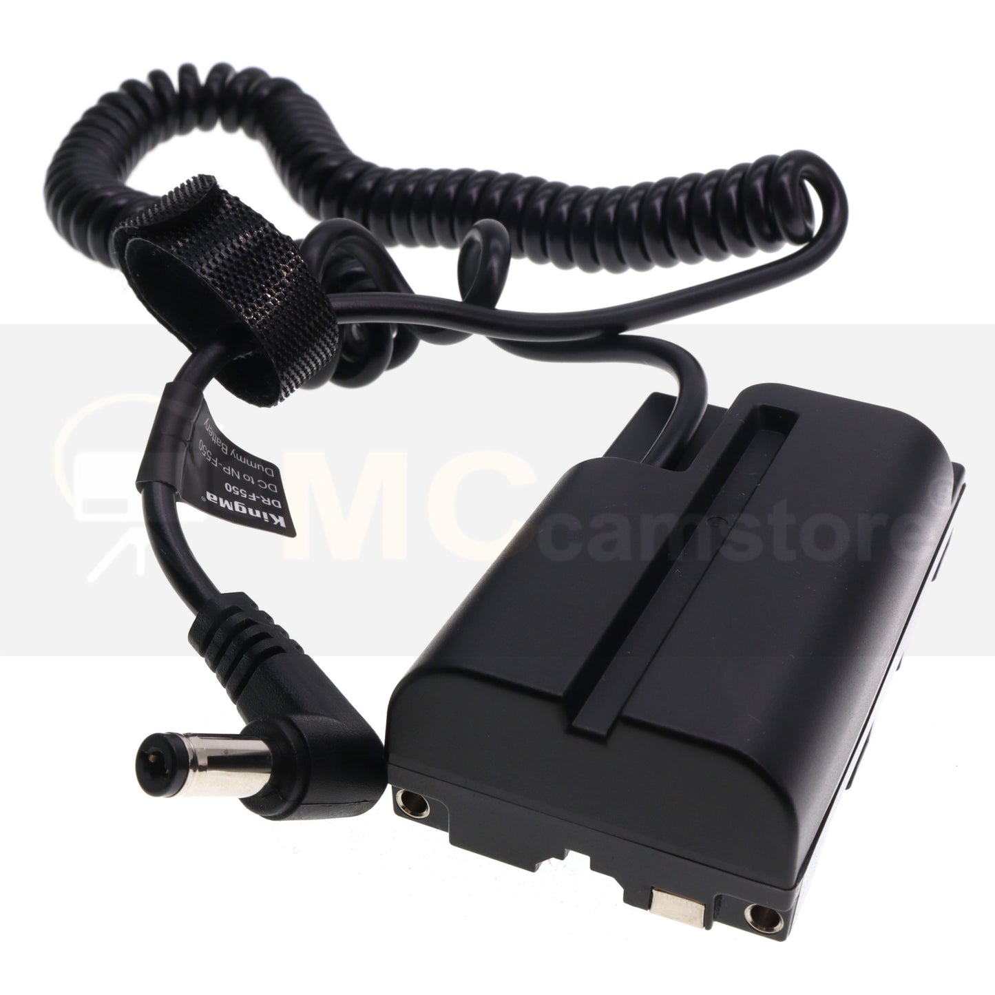 NP-F550 Dummy Battery AC Power Adapter Kit for Sony F550/770/570 NP-F970 CCD-SC55 TR516 TR716 TR818 TR910 TR917 Power Your Led Light and Feelword/Atomos Ninja V Monitor
