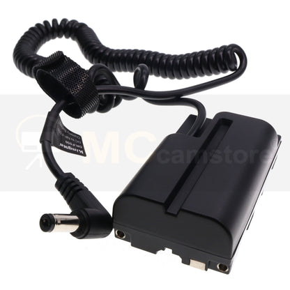 NP-F550 Dummy Battery AC Power Adapter Kit for Sony F550/770/570 NP-F970 CCD-SC55 TR516 TR716 TR818 TR910 TR917 Power Your Led Light and Feelword/Atomos Ninja V Monitor