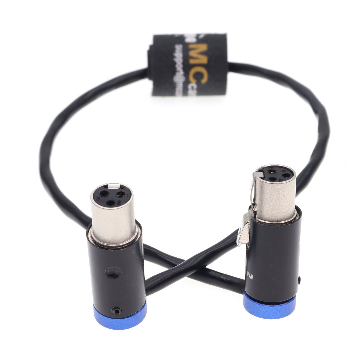 Low Profile TA3F to TA3F Audio Cable for Sound Devices 688 788 for Lectrosonics Octopack 8 Channels
