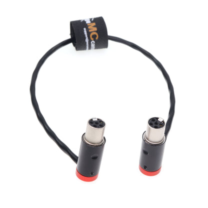Low Profile TA5F To TA5F Sommer Audio Cable Balanced LINE Level Signals From Sound Devices 633 X1-X2 Outs, 688 X1-X4