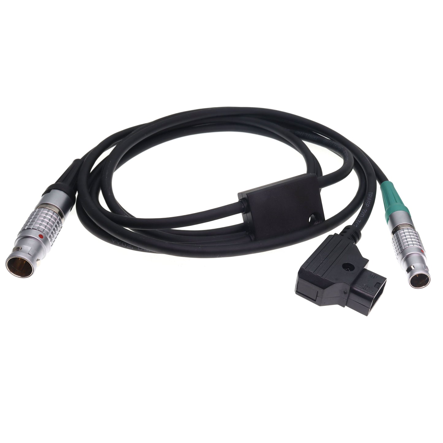 Digital Micro Force Power Control Cable, 14 pin to 7pin and D-tap 2 Pin Y-Cable for Preston DM1 DM-1X DM-2 DM4X DM5 Lens Motor
