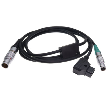 Digital Micro Force Power Control Cable, 14 pin to 7pin and D-tap 2 Pin Y-Cable for Preston DM1 DM-1X DM-2 DM4X DM5 Lens Motor