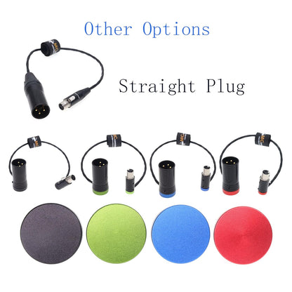 TA3F 3pin Female To XLR 3pin Male with  SOMMER SOD-14 Audio Cable for SCORPIO Link Lectrosonics