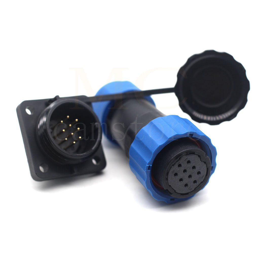 SD20 IP68 Waterproof Connector, 1 - 14 pin IP68 Aviation Power Connector