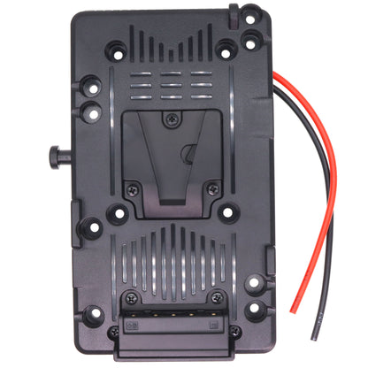 Back Pack Plate Adapter with D-tap Output for Sony V-Mount V-Lock Power External for DSLR Camcorder Video Light BMPCC SLR DSLR DV Camera Battery Adapter