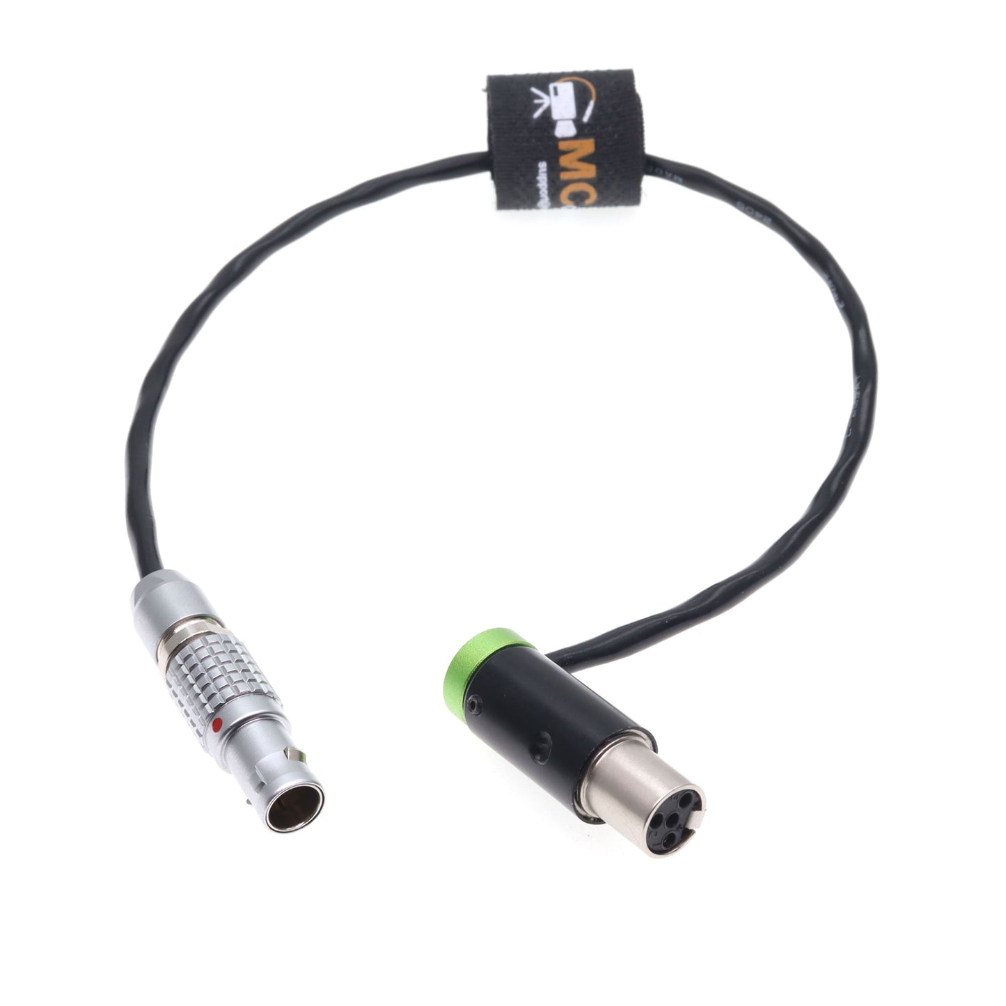 0B 2 Pin Male Connector to Low Profile TA4F Power cable for TVLOGIC VFM-058 Monitor Power Supply Cord
