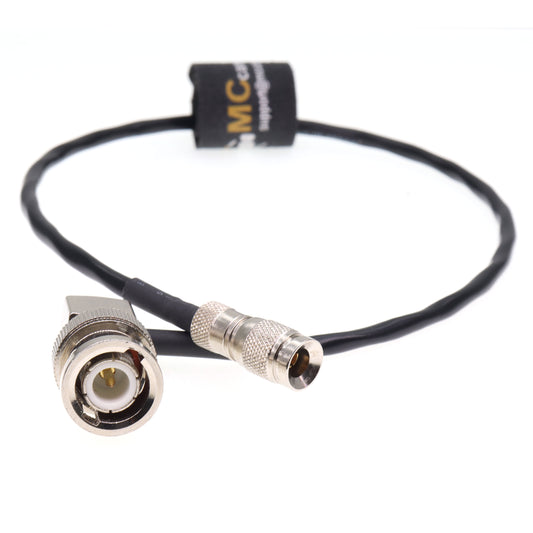 Timecode Cable for Canon R5C C400 EOS Camera for Zoom Sound Devices, BNC Male to DIN 1.0/2.3Time Code Sync Cord